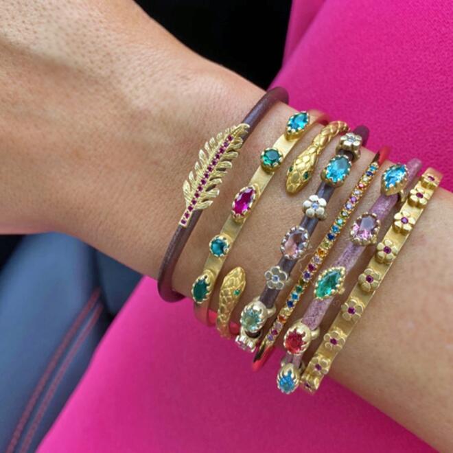 Pulseira Couro