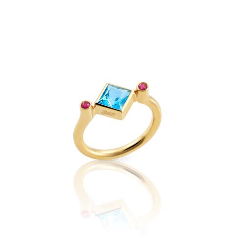 Anel Sky Blue