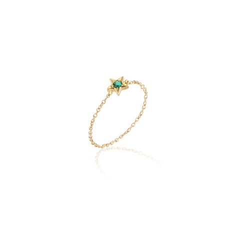 Anel Porte Bonheur Estrela